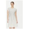 Дамска рокля  DD4J8E21 - Вискоза/Найлон - Бежов DKNY