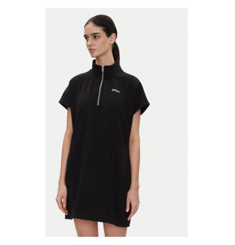 Дамска рокля  DP5D4895 - Памук/Полиестер - L INTL - Черен dkny sport