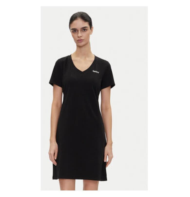 Дамска рокля  DP5D4902 - Памук/Еластан - Черен dkny sport