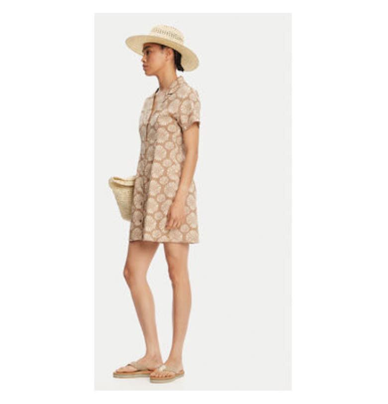 Дамска рокля  ERJWD038812 - Кафяв ROXY