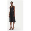 Дамска рокля  FS25SD2004W73201 - Вискоза/Рейон - Черен Fracomina