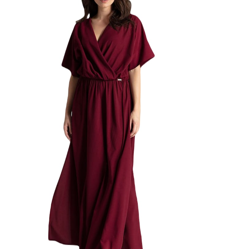 Дамска рокля Leniti Dávid Vörös Lenitif