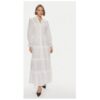 Дамска рокля - Айви Дъб - 303891244 - Лиосел/Органичен памук - Бяла IVY OAK