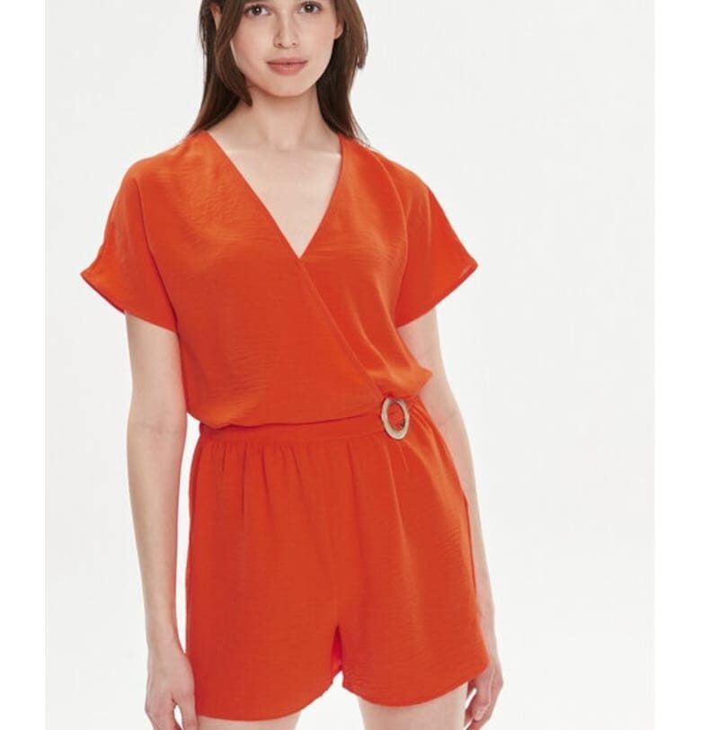 Дамска рокля - Морган - 17890 - Оранжева - Полиестер Morgan