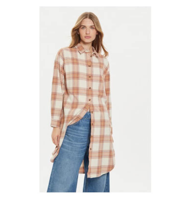 Дамска рокля  Памук - Бежов ROXY