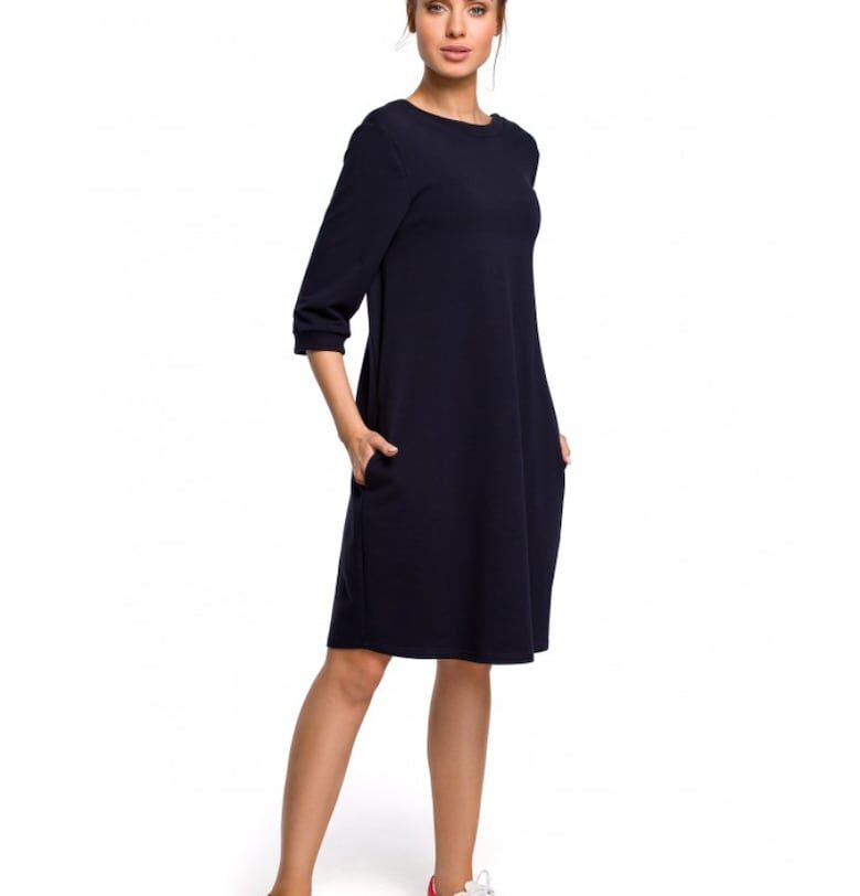 Дамска рокля -  Памук/Еластан - MOE