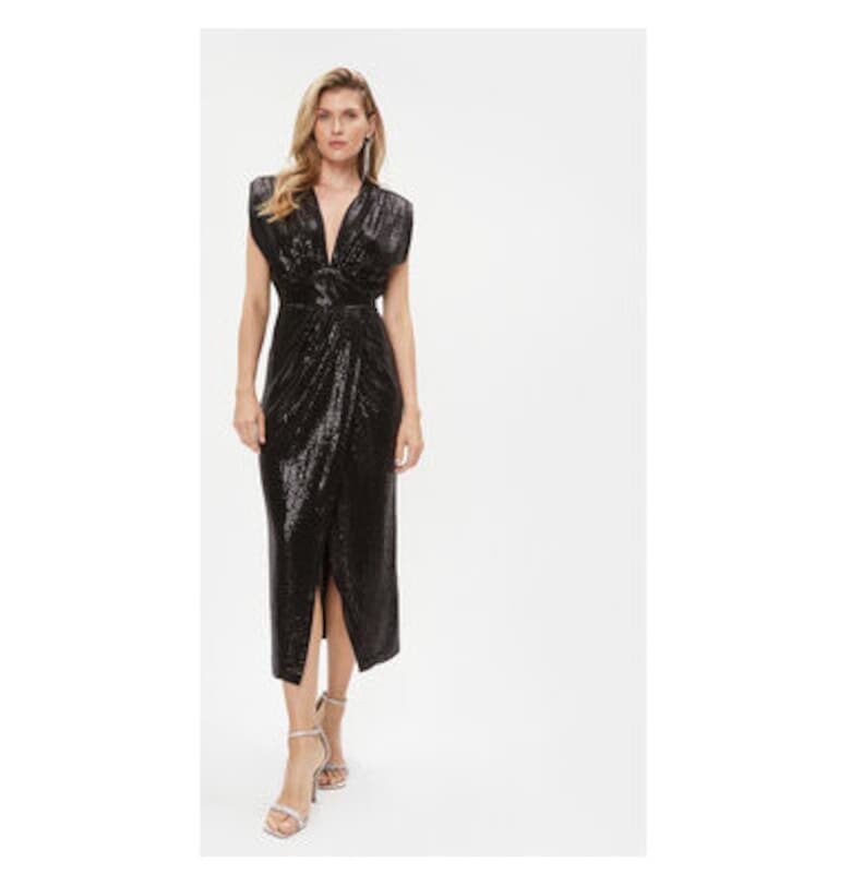 Дамска рокля - Ринасименто - 303586089 - Полиестер - XS INTL - Черен Rinascimento