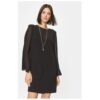 Дамска рокля - Ринасименто - 303608965 - Полиестер - Черен Rinascimento