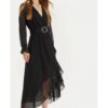 Дамска рокля - Ринасименто - 304891151 - Полиестер - Черен Rinascimento