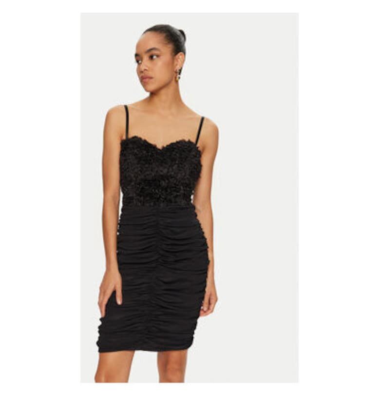 Дамска рокля - Ринасименто - 304891175 - Полиестер - Черен Rinascimento