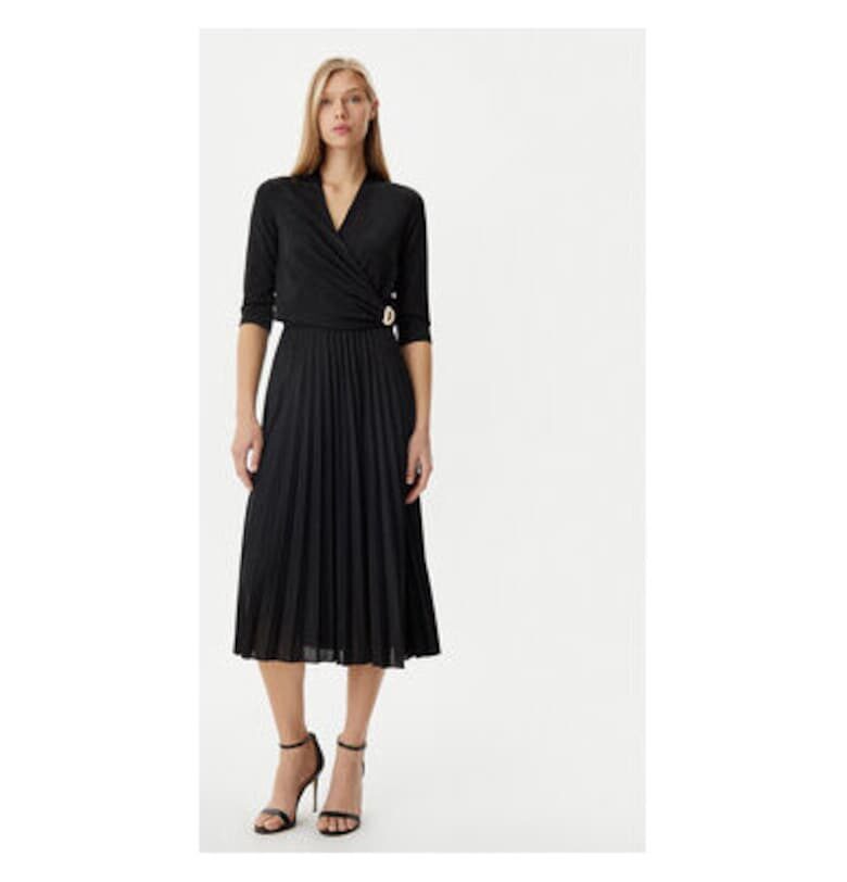 Дамска рокля - Риначименто - 305317889 - Вискоза/Полиамид - Черна Rinascimento