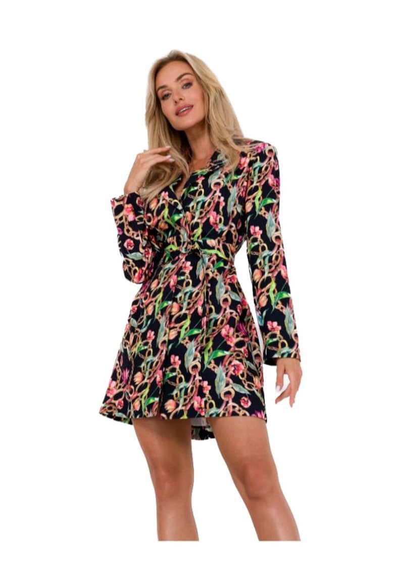 Дамска рокля тип сако - Made of Emotion - Keudegan MOE