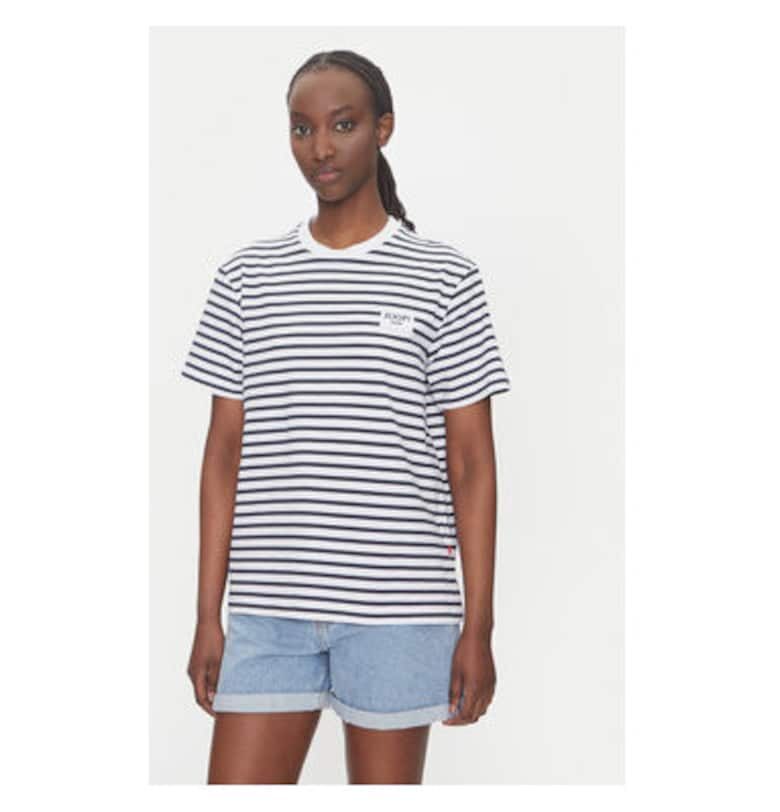 Дамска тениска  10019322 30046131 - Памук - Тъмносин - Тъмносин joop jeans