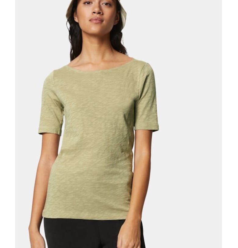 Дамска тениска -  101274 - зелена - памук - Marc OPolo