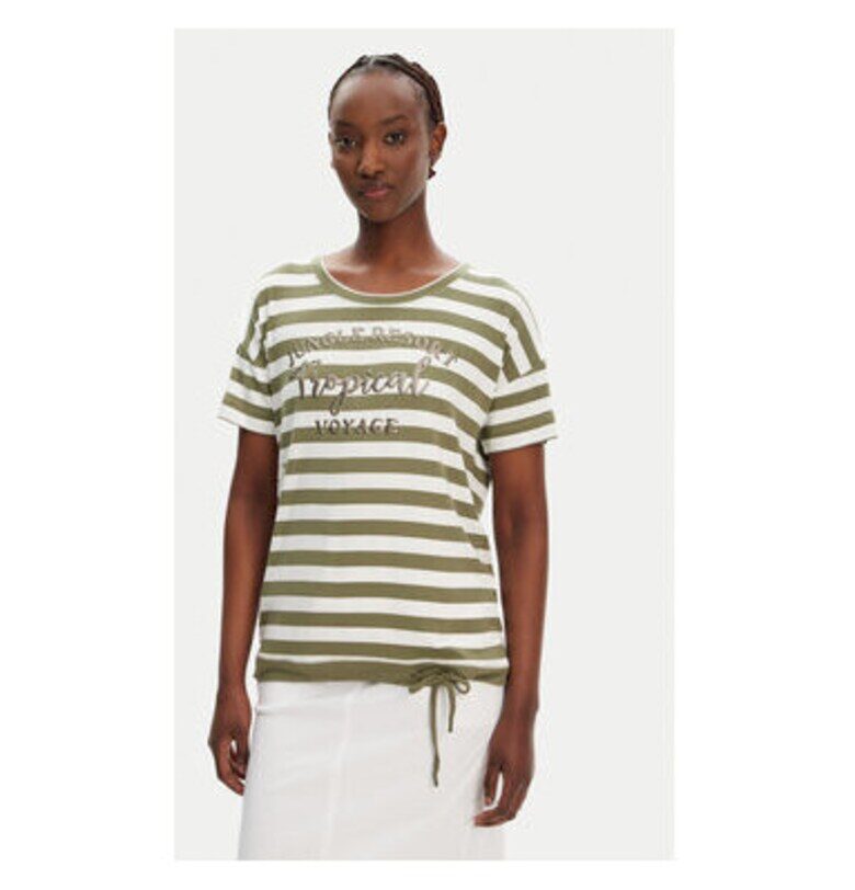 Дамска тениска  11105101 - Вискоза - Зелена - Зелен Olsen