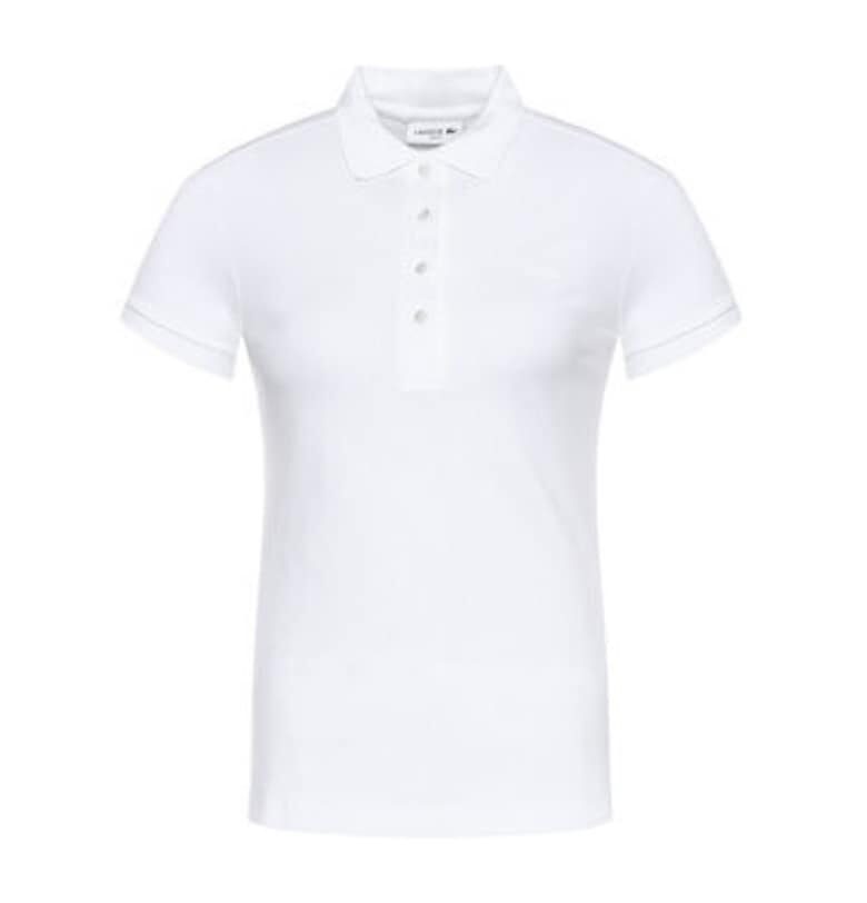 Дамска тениска -  206964298 - Памук - Бяла - Бял Lacoste