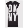 Дамска тениска -  208815536 - Памук/Модал - XS INTL - Черна DKNY