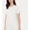 Дамска тениска -  210532 - Екрю - Памук - Sisley