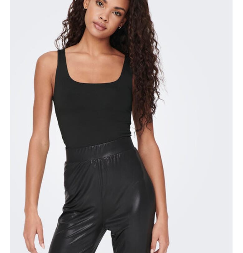 Дамска тениска -  301827733 - Полиамид - Черна - Черен Only