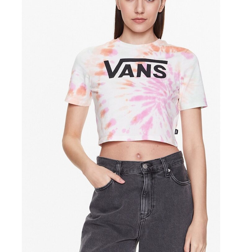 Дамска тениска -  302230945 - Памук - Многоцветен - Многоцветен Vans