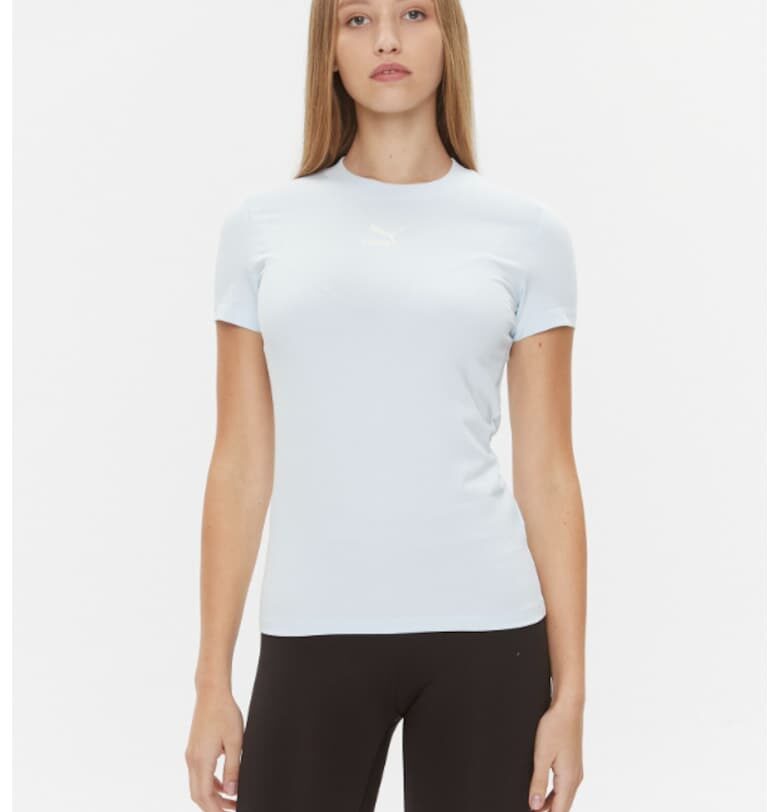 Дамска тениска -  302588305 - Памук - Син Puma