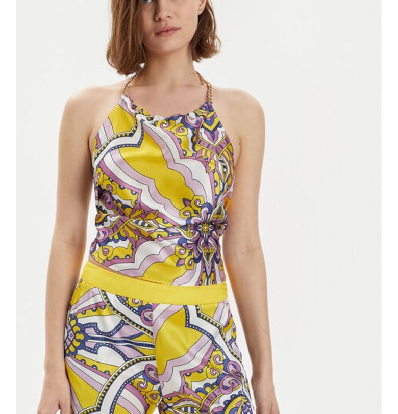 Дамска тениска -  303694036 - Полиестер - Многоцветна - Многоцветен Gaudi