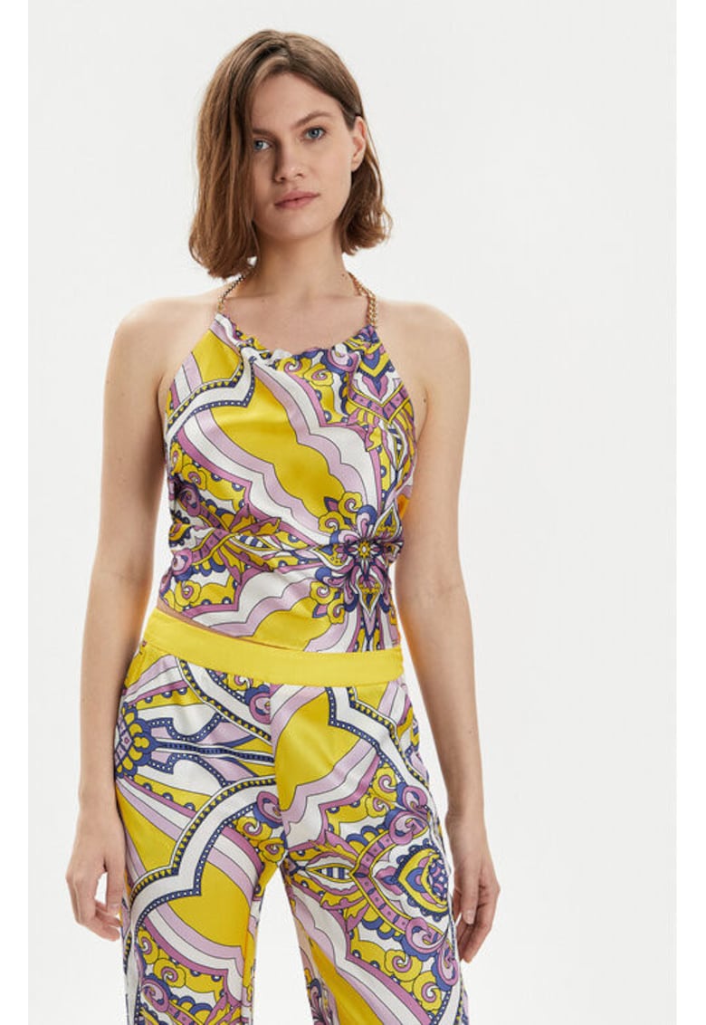 Дамска тениска - 303694036 - Полиестер - Многоцветна - Многоцветен Gaudi