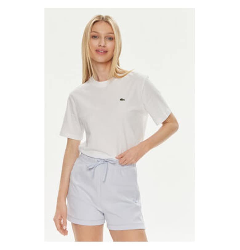 Дамска тениска -  303714048 - Памук - Бяла - Бял Lacoste