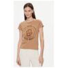 Дамска тениска -  303808471 - Памук - Бежов - Бежов BOSS