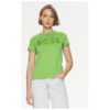 Дамска тениска - 303808631 - Памук - Зелен - Зелен BOSS