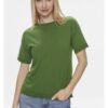 Дамска тениска -  303812782 - Памук/Модал - Зелена - Зелен United Colors of Benetton