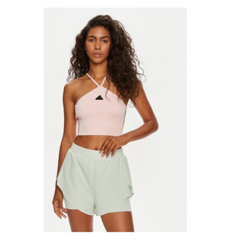 Дамска тениска -  303899806 - Рециклиран полиестер - Розов - Розово adidas