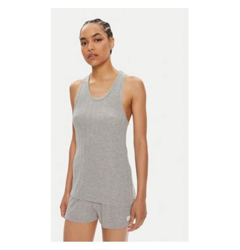 Дамска тениска -  303927332 - Вискоза/Полиестер - Сива - Сив American Vintage