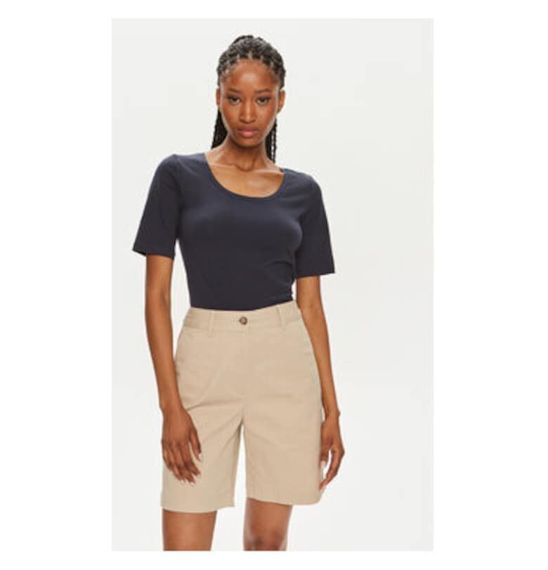 Дамска тениска -  304005633 - Памук - Син - Син Gant