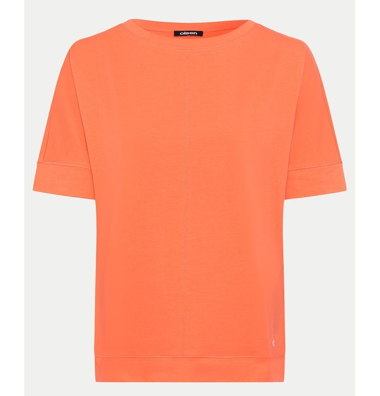 Дамска тениска -  304166716 - оранжево - памук Olsen