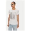 Дамска тениска - 304218613 - Памук/Модал - Бяла - Бял DKNY