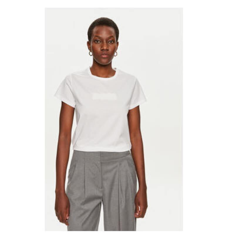 Дамска тениска -  304313394 - Памук - Бяла - Бял BOSS