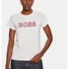 Дамска тениска -  304313417 - Памук - Бяла - Бял BOSS
