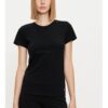 Дамска тениска -  304530081 - Памук - Черен - Черен DEHA