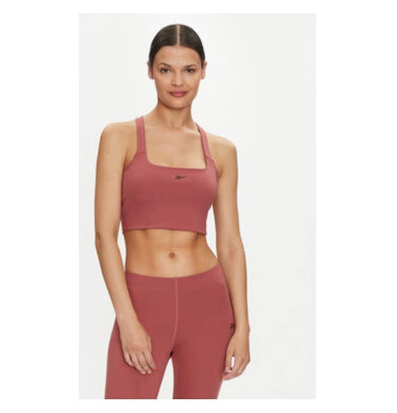 Дамска тениска -  304553349 - Рециклиран полиестер/Еластан - Червена - Червен Reebok