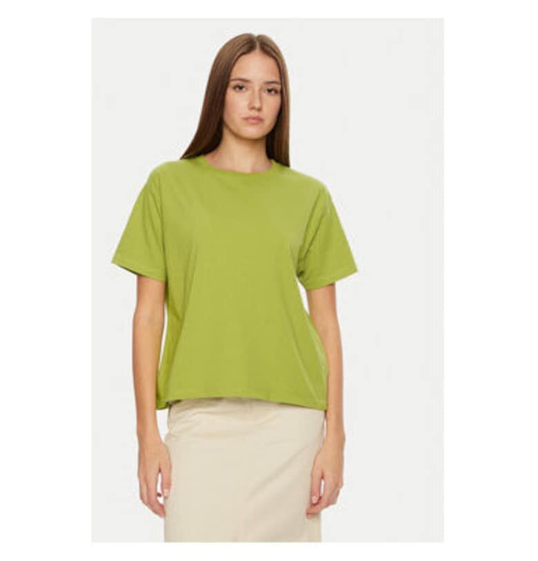 Дамска тениска -  304610523 - Памук - Зелен - Зелен American Vintage