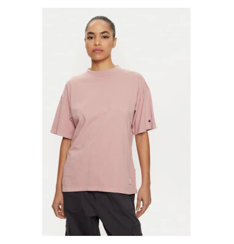 Дамска тениска -  304697746 - Памук - Розов - Розово Champion