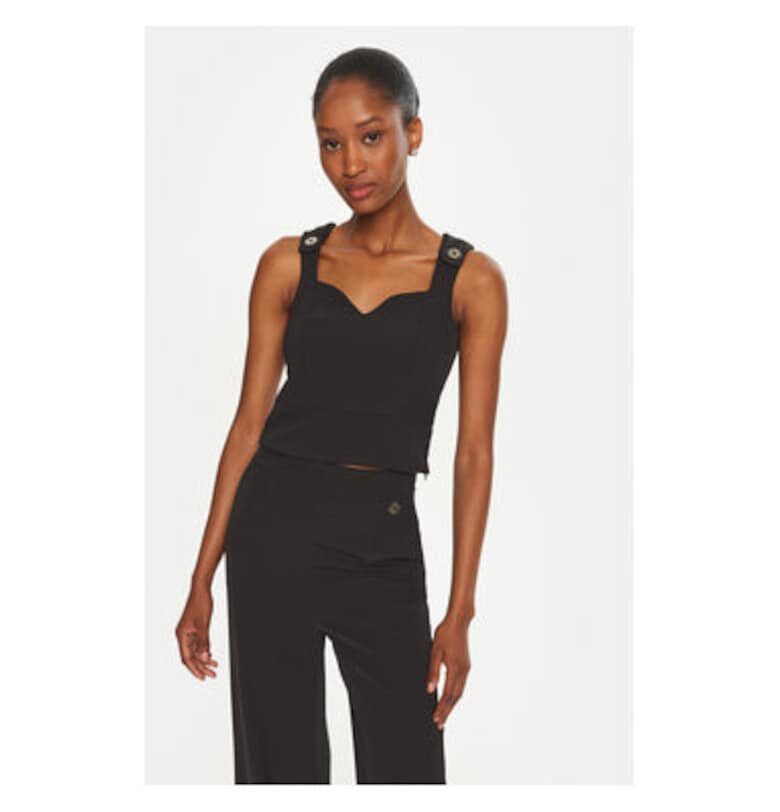 Дамска тениска -  304725012 - Полиестер - Черен - Черен Rinascimento