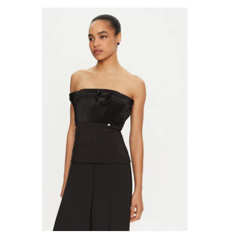 Дамска тениска -  305015594 - Полиестер - Черен - Черен Rinascimento