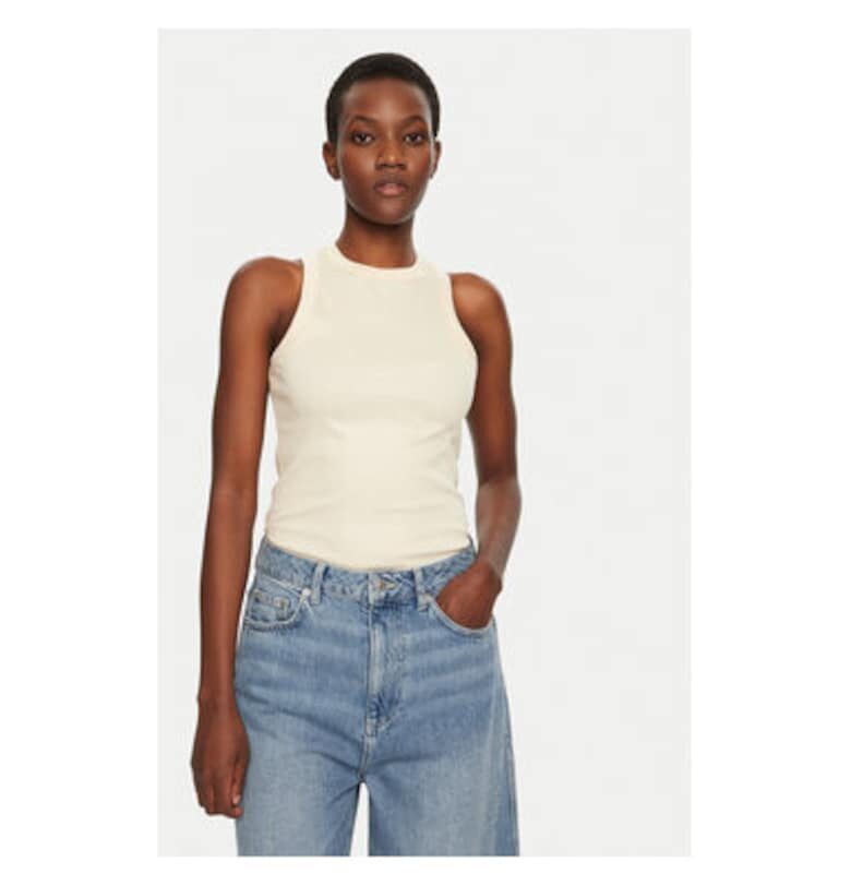 Дамска тениска -  305031426 - Органичен памук - Бежов - Бежов IVY OAK