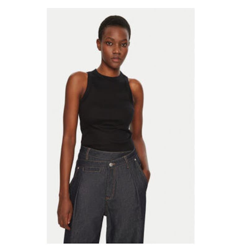 Дамска тениска -  305031693 - Органичен памук - Черна - Черен IVY OAK