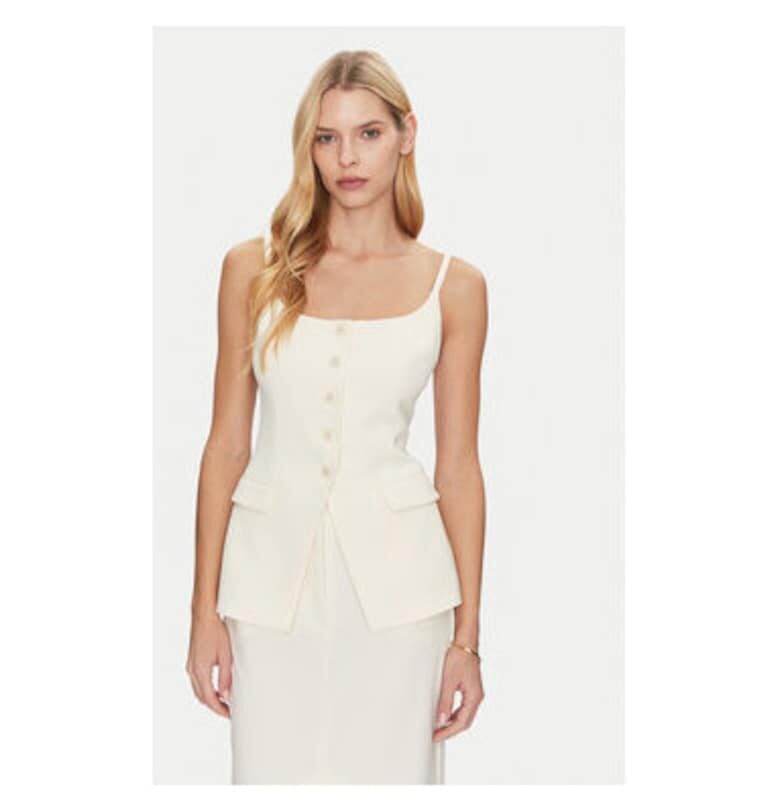 Дамска тениска -  305172433 - Полиестер - Бежов - Бежов Simona corsellini