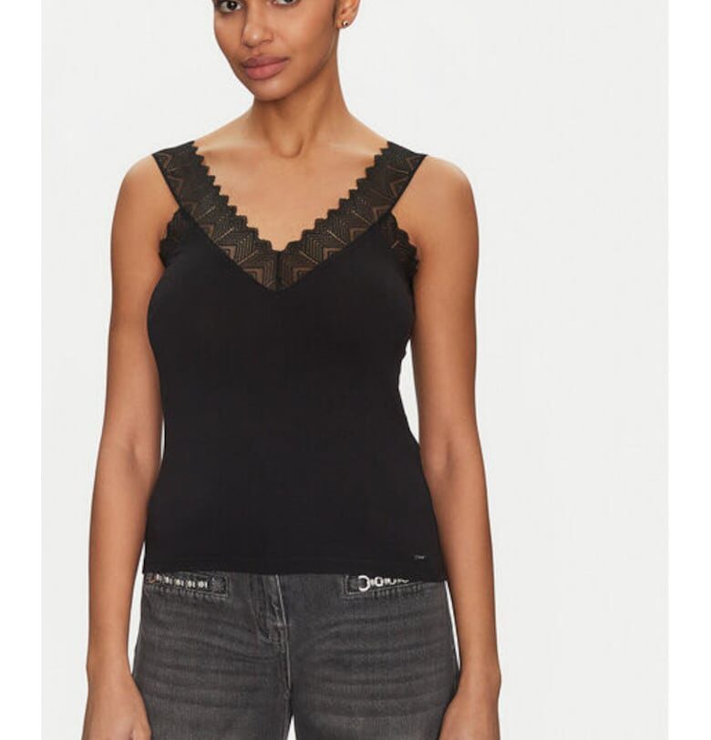 Дамска тениска -  305252913 - Вискоза - - Черен Morgan