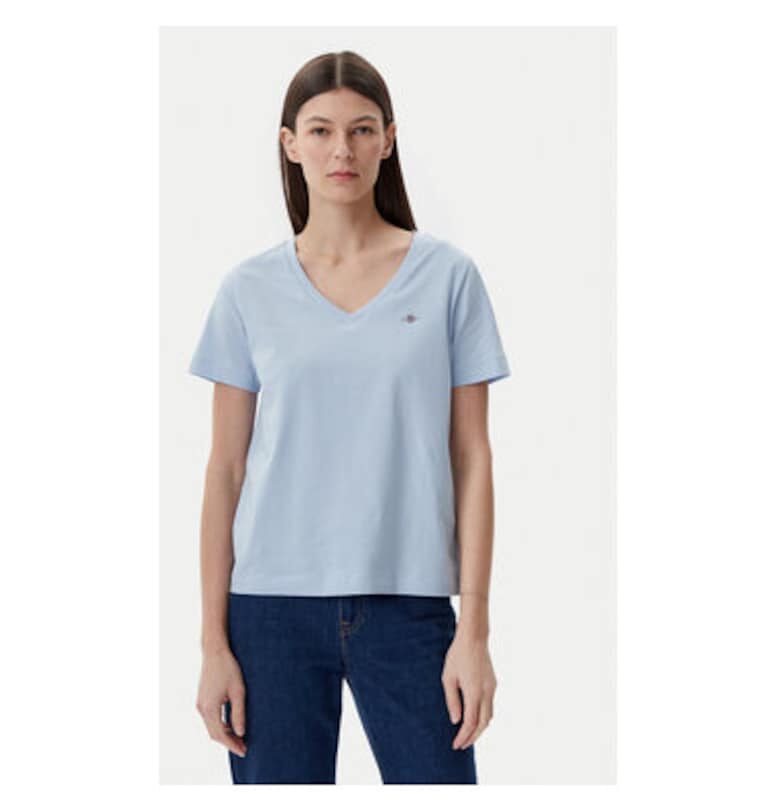 Дамска тениска  4200750 - Памук - Син - Син Gant