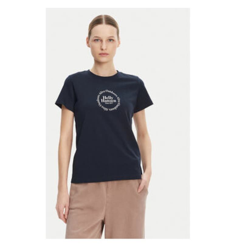 Дамска тениска  54592 - памук - тъмносиня - Тъмносин Helly Hansen